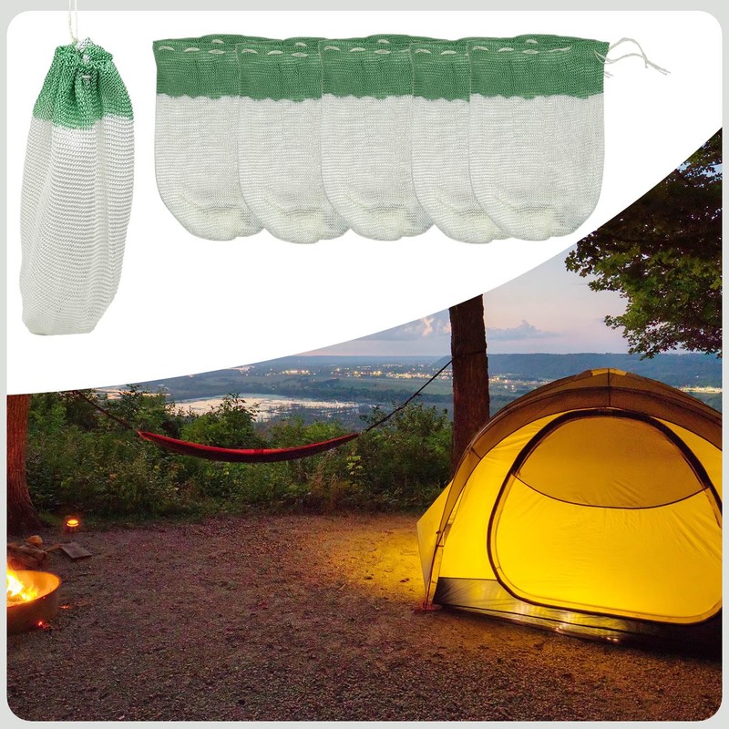 10pcs Propane Lantern Mantles String Tie Lantern Mantles for Outdoor