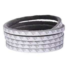 Estuchelandia 6mt Tira Sellado Cepillo Cinta Polvera Puerta Ventana 9x15mm