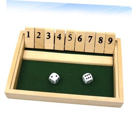 SUPVOX 1Set Wooden Two Persons Game Props Fun Board Game for Parties Ktv Bars and Indoor Gatherings Simple Yet Engaging Drinking Game to Boost Coordination and Intelligence