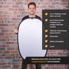 Lens-Aid 60 x 90 cm Folding Reflector 2-in-1: Foldable Photography