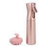 Hair Shampoo Brush Pink 300ml Spray Bottle Silicone Massage Scalp