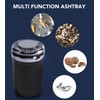SOLARXIA Car Ashtray with Lid Auto Ashtray LED Easy Clean