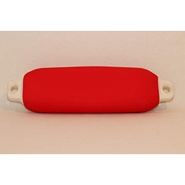 Bumper Buddies Boat Fender Cover (2 per pkg) Fits Taylor Made Medium #1023 (18.5"x16.5") by Kansas Creations (Red)