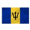 LARGE Barbadian Flag, 3x5Ft Barbados Flags Banner For Indoor Outdoor