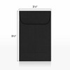 LUXPaper #1 Coin Envelopes in 80 lb. Black Linen, Envelopes