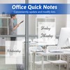 Clear Dry Erase Board Sticker Paper, 10 Sheets of A4