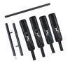 Portable Heavy Duty Stainless Steel Expandable Black Spreader Bar with