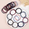 Simple Three-Strand Hair Tie (Sold by the 1P unit) / 헤어 심플 세줄 머리끈 (1P 단위 판매)