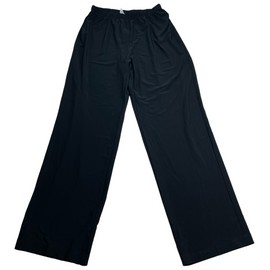 NY Collection Dress Pants Womens size Small Petite Black Pull on Straight New