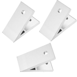 TA-VIGOR 45 Degree Aluminium Corner Brackets 3030 Profile, 3Pcs Corner Joint Connectors Corner Braces for DIY Projects 3D Printer