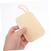 Baluue Natural Loofah Dish Washing Brush Set 2Pcs Kitchen Cleaning