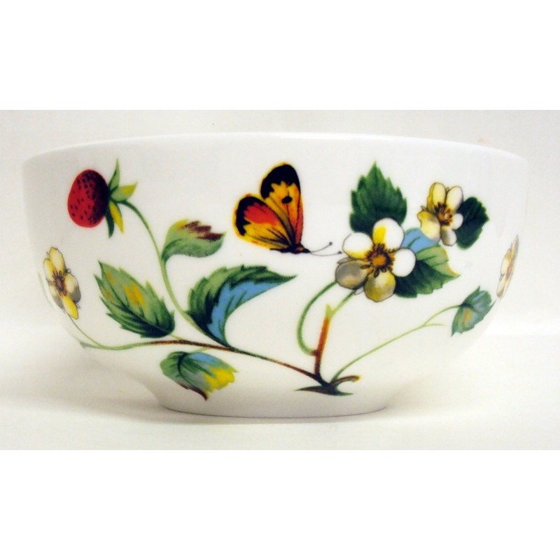 Strawberries & Butterflies Cream/Milk Jug and Sugar Bowl Fine Bone