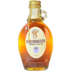 Chai Maple Syrup - For Pancakes and Waffles – Made With Pure Maple Syrup And Natural Flavor - By Dragonwood (8 fl oz)