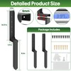 Fence Post Repair Kit 2 Pack, 8mm Double-Layer Thickened Fence