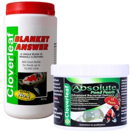 Cloverleaf Absolute Pond Pearls XL & Blanket Answer 800g