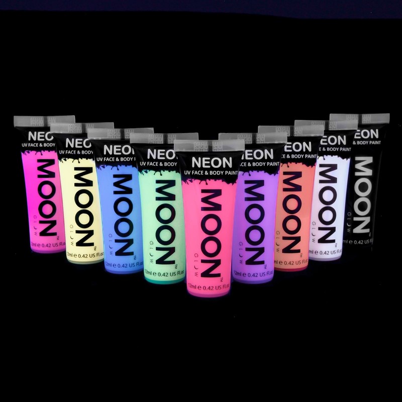 Moon Glow - Pastel Neon UV Face & Body Paint