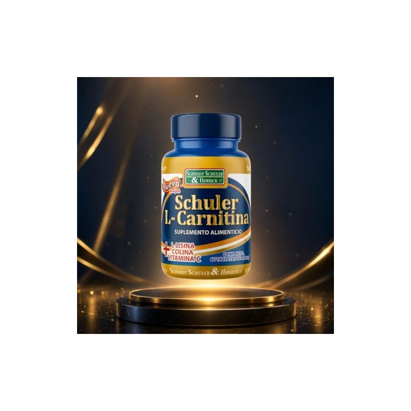 L-Carnitina 400 mg Schuler Pack de 3 Frascos con 60
