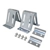 Adjustable Top Roller Bracket for Residential Doors, Galvanized Fixture Bracket