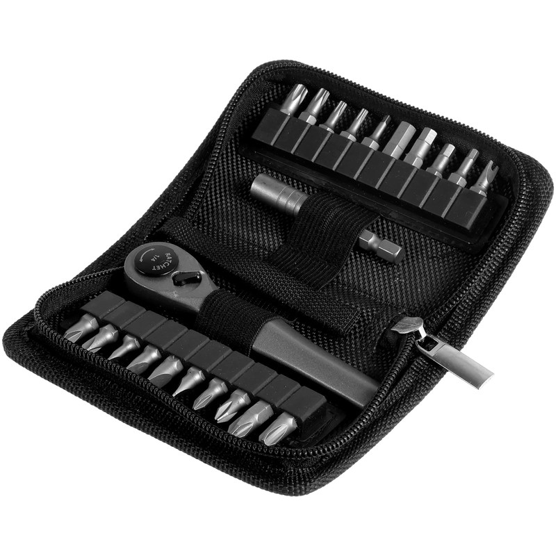 CRNXOMP Mini Ratchet Wrench Set 22 in 1 Multifunctional Right