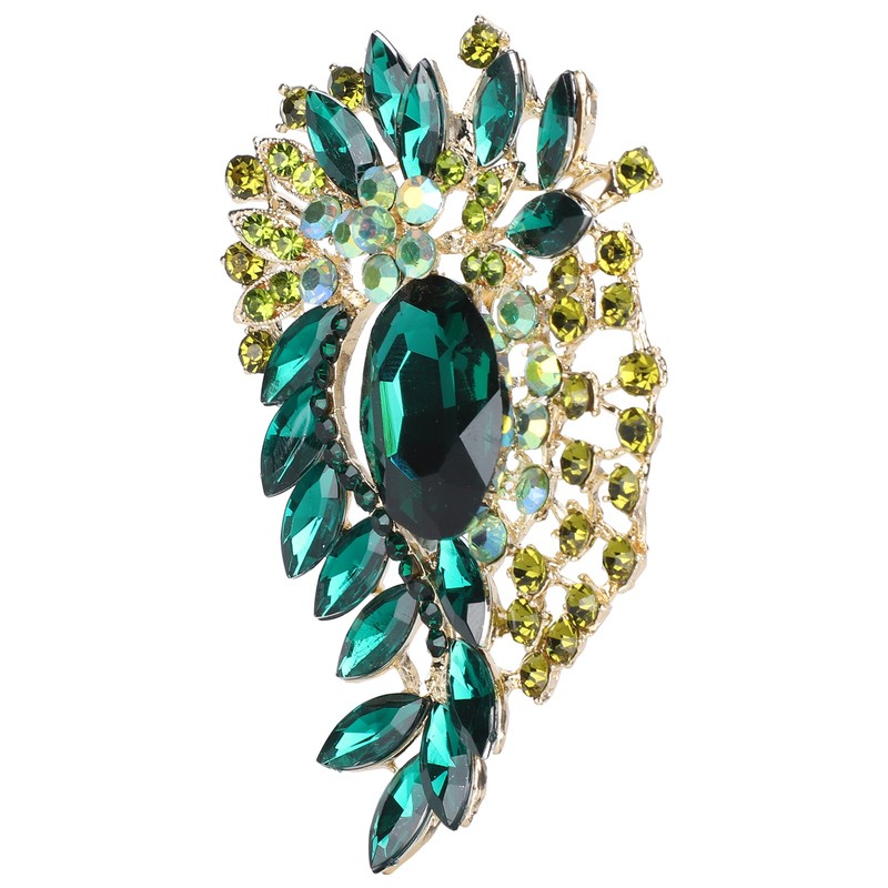 2Pcs Corsage Brooch Fashion Retro Exquisite Alloy Pins Applique Clothing