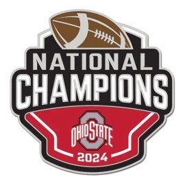 Craftique Mfg 2024 National Championship Ohio State Buckeyes 6” Decal