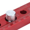 Woodworking Compass Scriber Adjustable Metric British Aluminum Alloy Fixed Point