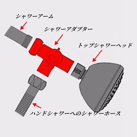 3 Way T Shape Adapter G1/2" Brass Toilet Bidet Sprayer Universal Shower System Components Replacement Parts Water Diverter Valve Shower Arm Mount