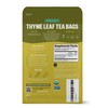 FGO Organic Thyme Leaf Tea, 100 Count, Eco-Conscious Tea Bags,