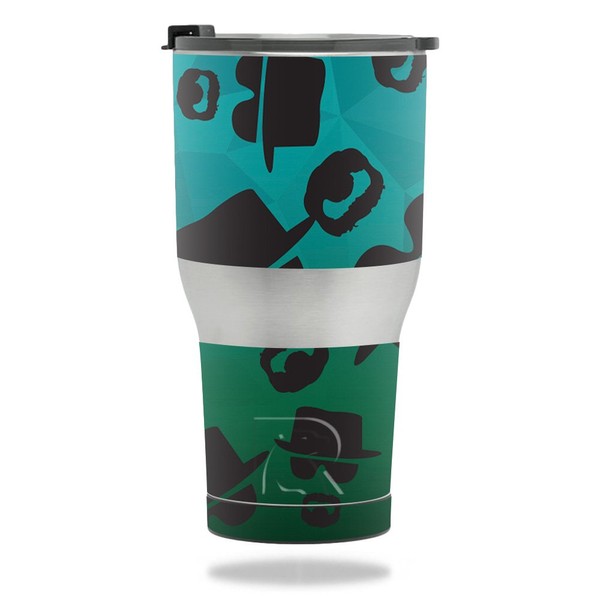 MightySkins Skin Compatible with RTIC Tumbler 30 oz. (2017) -