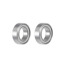 uxcell SMR106ZZ Stainless Steel Ball Bearing 6x10x3mm Shielded MR106ZZ Bearings 2pcs