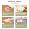 FRETONBA Cassetto Sotto Scrivania, Cassetto Medio Autoadesivo, Cassetto Organizer Cassetti