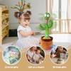 MIAODAM Children Song Version Dancing Cactus, Volume Adjustable Talking Cactus