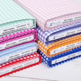 ThreadArt Premium Cotton Quilting Fabric Sold by The Yard - Spring Picnic Collection - Magenta Floral - 44" Width - 100% Cotton - Quilting, Sewing, Crafts