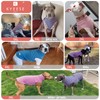KYEESE 2Pack Dog Coat Turtleneck Stretchy Dog Sweater Super Soft