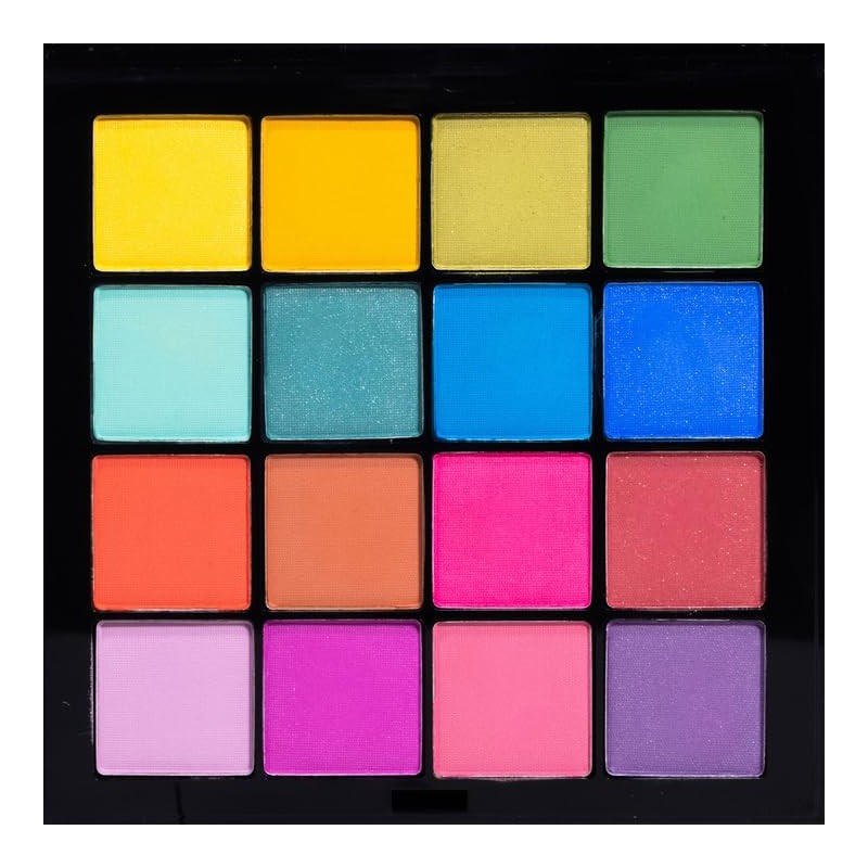 Palladio Ultimate Pro Paleta de Sombras - 16 Tonos Intensos,