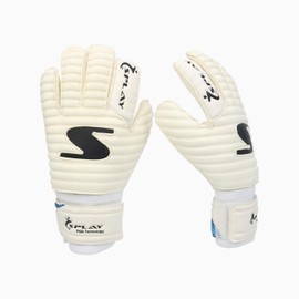 Splay Duo Football Gloves Size 10,Provides Ball Control & Grip, Comes with Wrist Strap for Comfort & Fit, Semi-Pro Goalkeeper Gloves, For Advanced Level Players