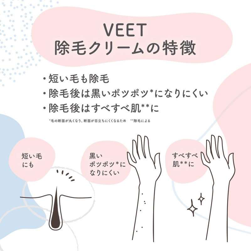 Vitus Veet Rich Bath Time Hair Removal Cream for Sensitive