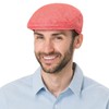 Lierys Inglese Men's Linen Flatcap - Made in Italy -