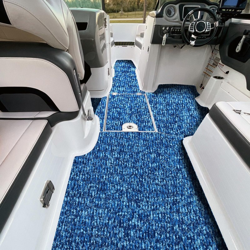 Boat Flooring EVA Foam Decking Sheet 94.5"x35.4" Camo Marine Flooring
