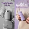 Borraccia Termica Piccola 200ml, Mini Borraccia Acciaio Inox da Borsetta