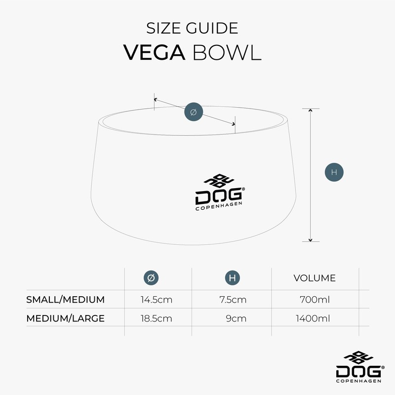 DOG Copenhagen Vega Bowl, S/M, Racing Green