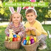 3.5” Unfilled Easter Eggs, Empty Plastic Eggs Fillable with Candy,