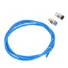 5PCS PTFE Tubes with 20PCS Pneumatic Fittings PC4‑M6 PC4‑M10 for