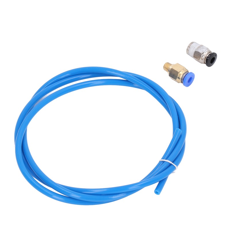 5PCS PTFE Tubes with 20PCS Pneumatic Fittings PC4‑M6 PC4‑M10 for