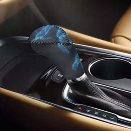 Wetoricau Turtle Pattern Car Interior Accessiores for Women 2 pcs Auto Gear Shift Knob Cover Handbrake Cover Waterproof Universal Case Sleeve Hand Protector Car Decoration