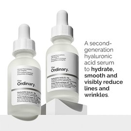The Ordinary Bright & Hydrated Skincare Duo Set – AHA 30% + BHA 2% Peeling Solution & Hyaluronic Acid 2% + B5 – Exfoliating and Hydrating Serum Set, 1 fl oz Each, Vegan & Cruelty-Free