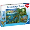 Ravensburger Dinosaur Fascination 3 x 49 Piece Jigsaw Puzzle Set