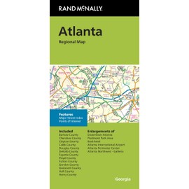 Rand McNally Folded Map: Atlanta Regional Map