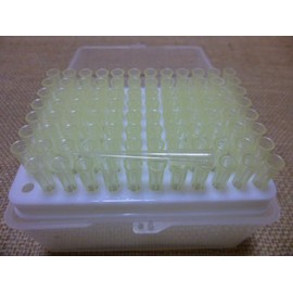050 PPLS Pipette Tips for Micro Pipettes, Yellow 200μl, 96 Bottles x 2 Boxes