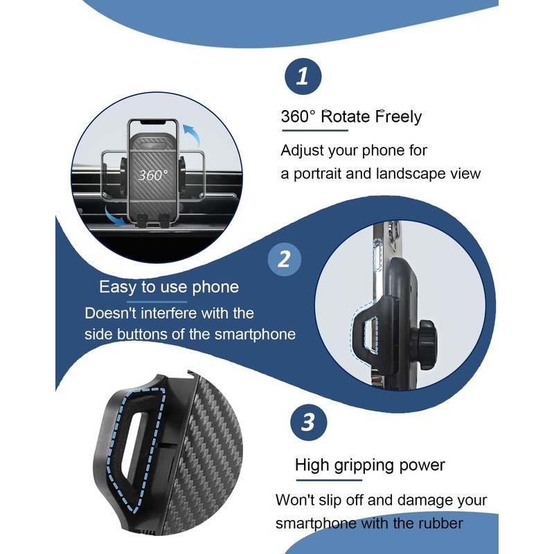 oricarmes Accord Phone Mount Made for 2018-2022 10th gen Accord